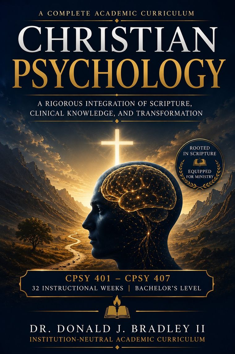 Christian Psychology, Bachelor's level — front cover