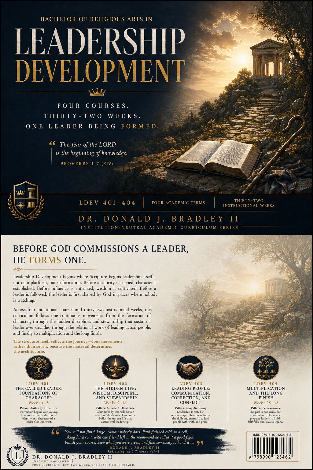 Leadership Development, Bachelor's level — back cover