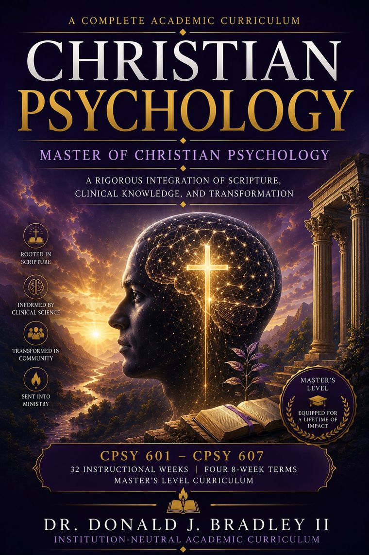 Master of Christian Psychology — front cover