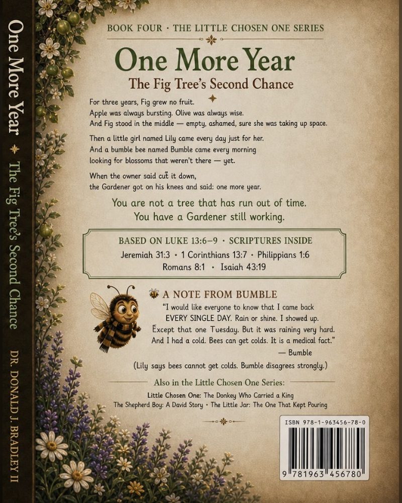 One More Year — back cover