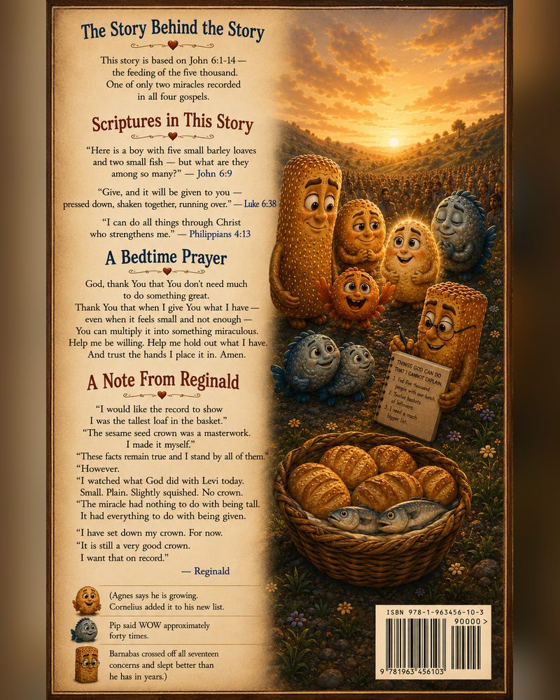 The Boy's Lunch &mdash; back cover