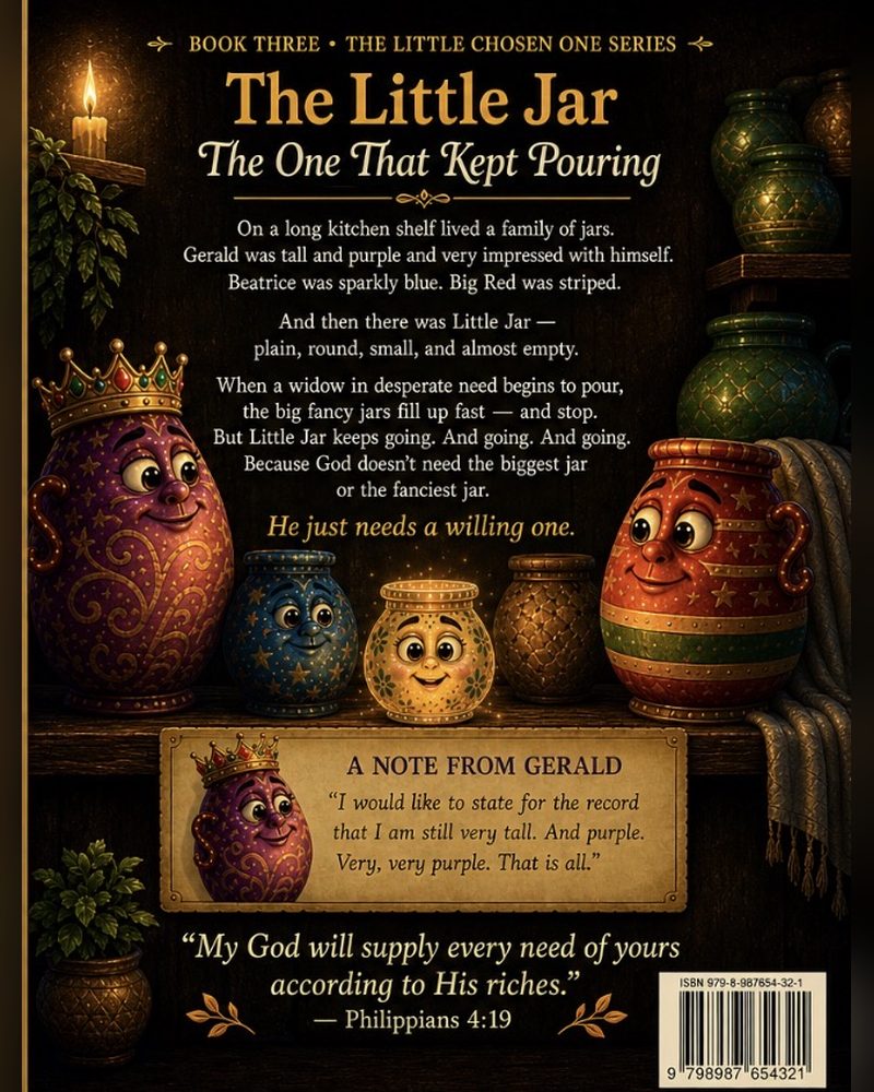 The Little Jar — back cover