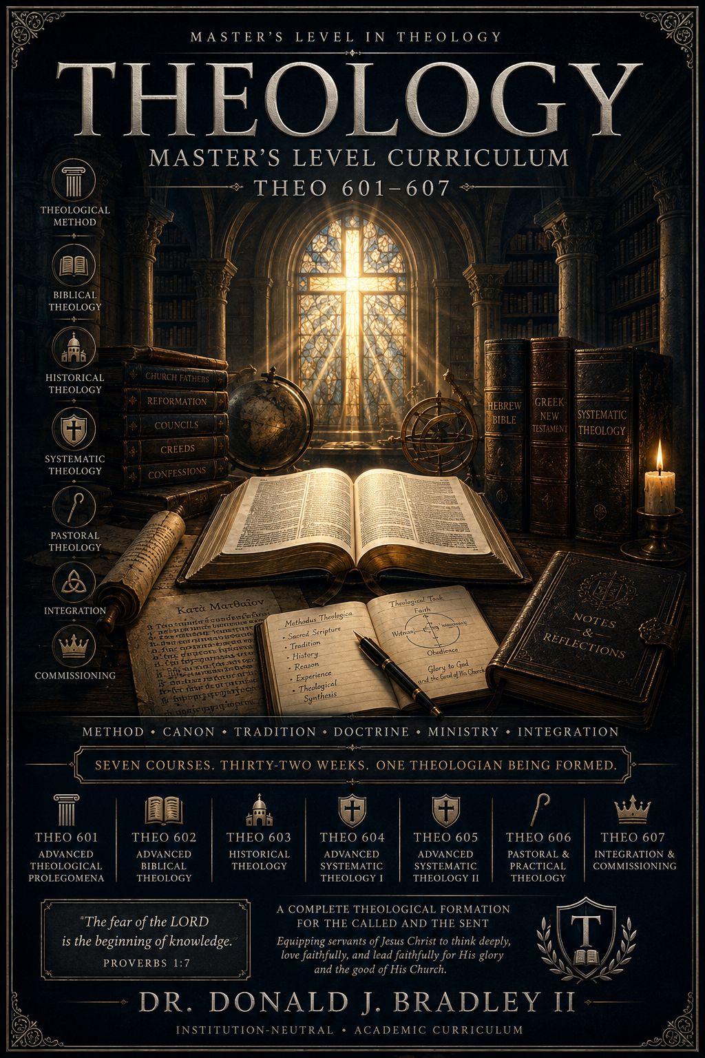 Theology, Master's level — front cover